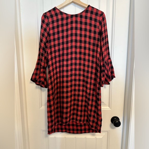 Cloth & Stone / Anthropologie 3/4 Sleeve Dress with bow detail - Picture 2 of 3